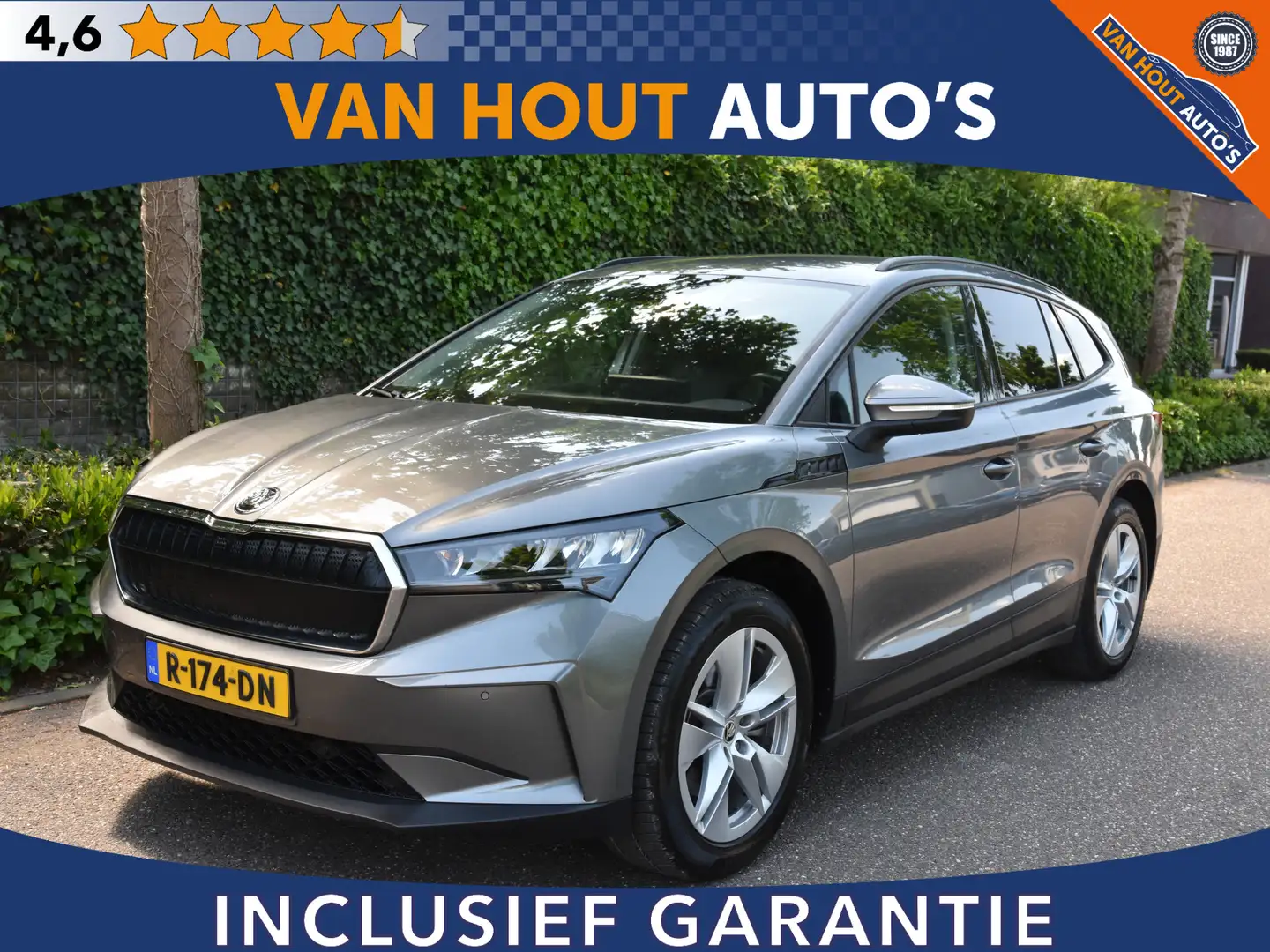 Skoda Enyaq iV 60 Gris - 1