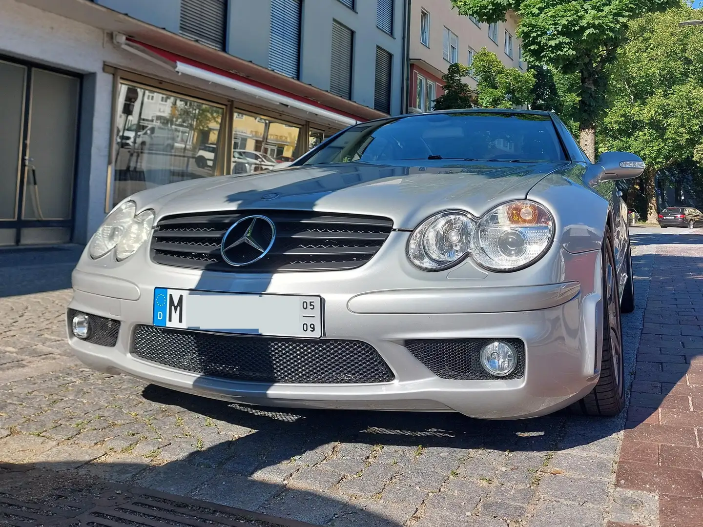Mercedes-Benz SL 55 AMG SL Roadster AMG 55 Kompressor Argent - 1