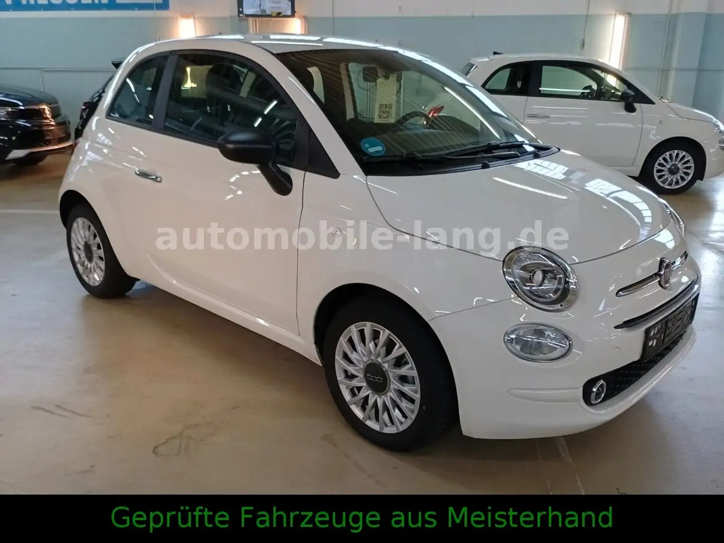 Fiat 500 1,2 Hybrid #PDC #KLIMAAUTO #NAVI #APP Bianco - 1