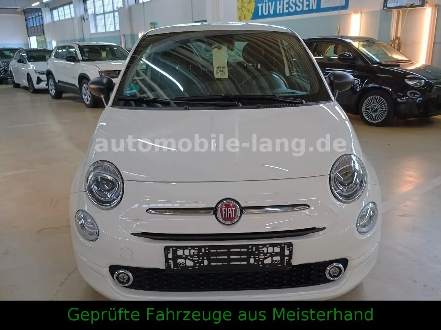 Fiat 500 1,2 Hybrid #PDC #KLIMAAUTO #NAVI #APP Bianco - 2