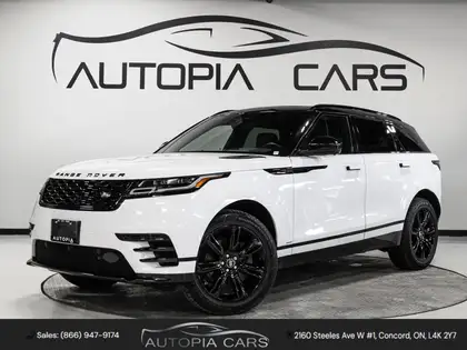 White 2020 Land Rover Range Rover Velar SUV / Crossover All-Wheel Drive Automatic