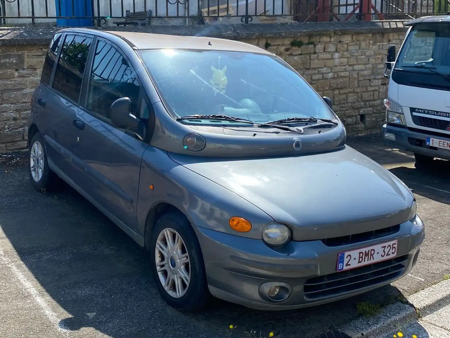 Fiat Multipla Multipla 1.9 JTD 115 ELX Gris - 1
