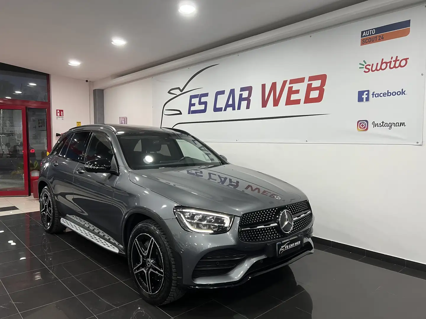 Mercedes-Benz GLC 300 de phev (eq-power) Premium Plus 4matic auto 194 cv Grigio - 1