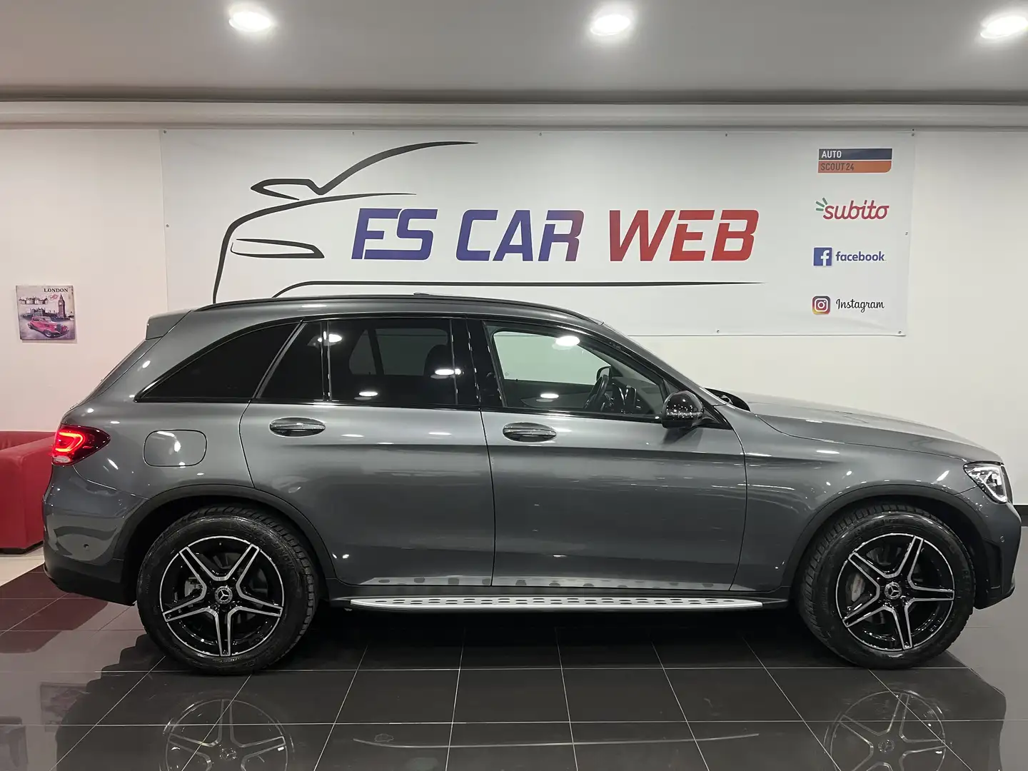 Mercedes-Benz GLC 300 de phev (eq-power) Premium Plus 4matic auto 194 cv Grigio - 2