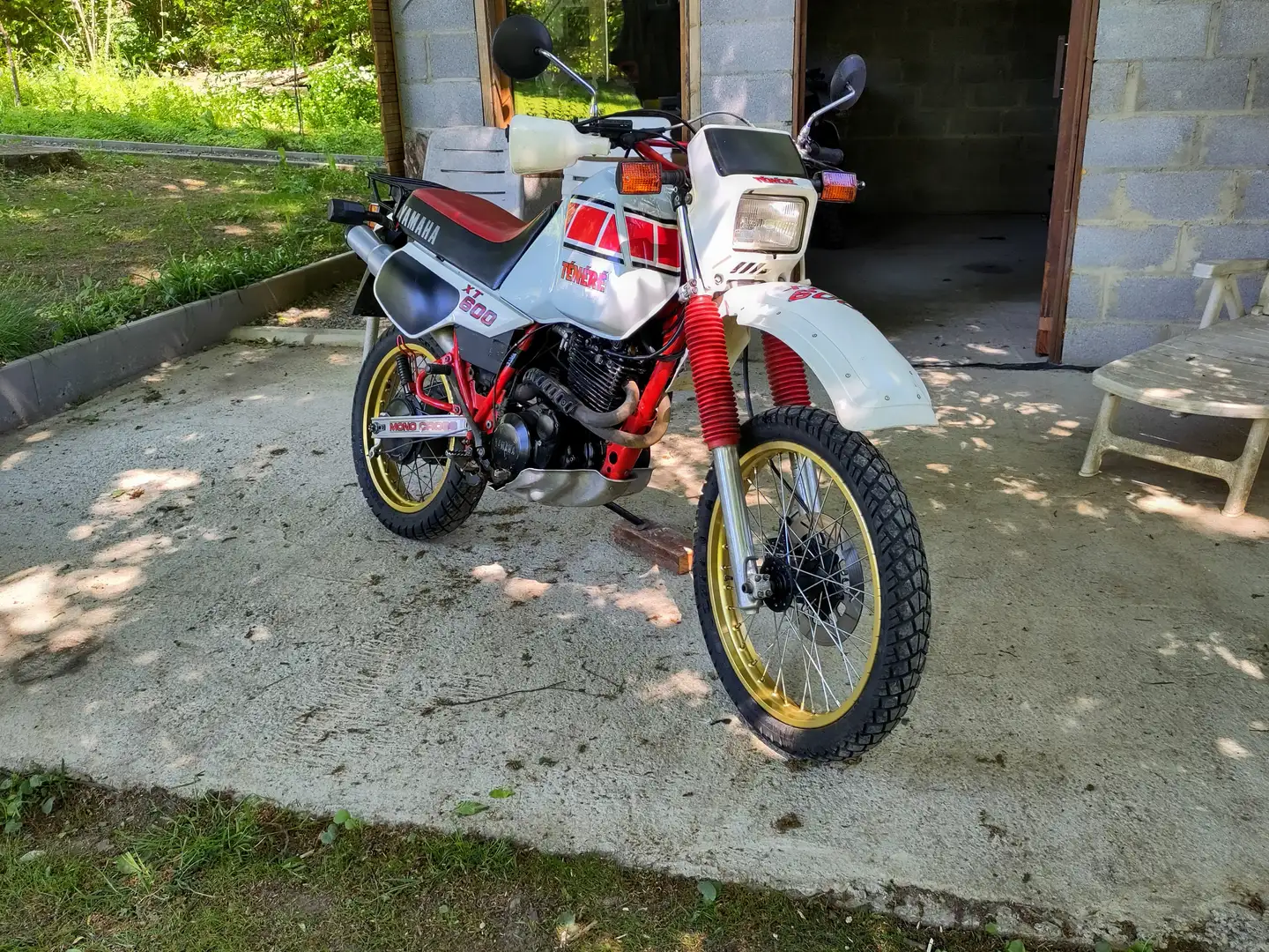 Yamaha XT 600 Ténéré 34 L Wit - 2
