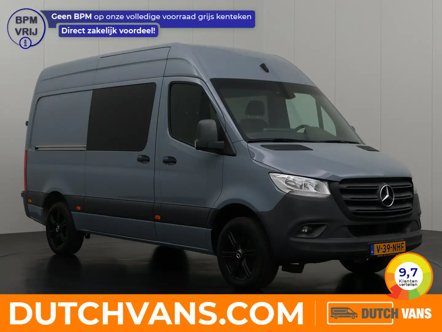 Mercedes-Benz Sprinter 316CDI L2H2 | Dubbele Cabine | 2xSchuifdeur | Came Gris - 1