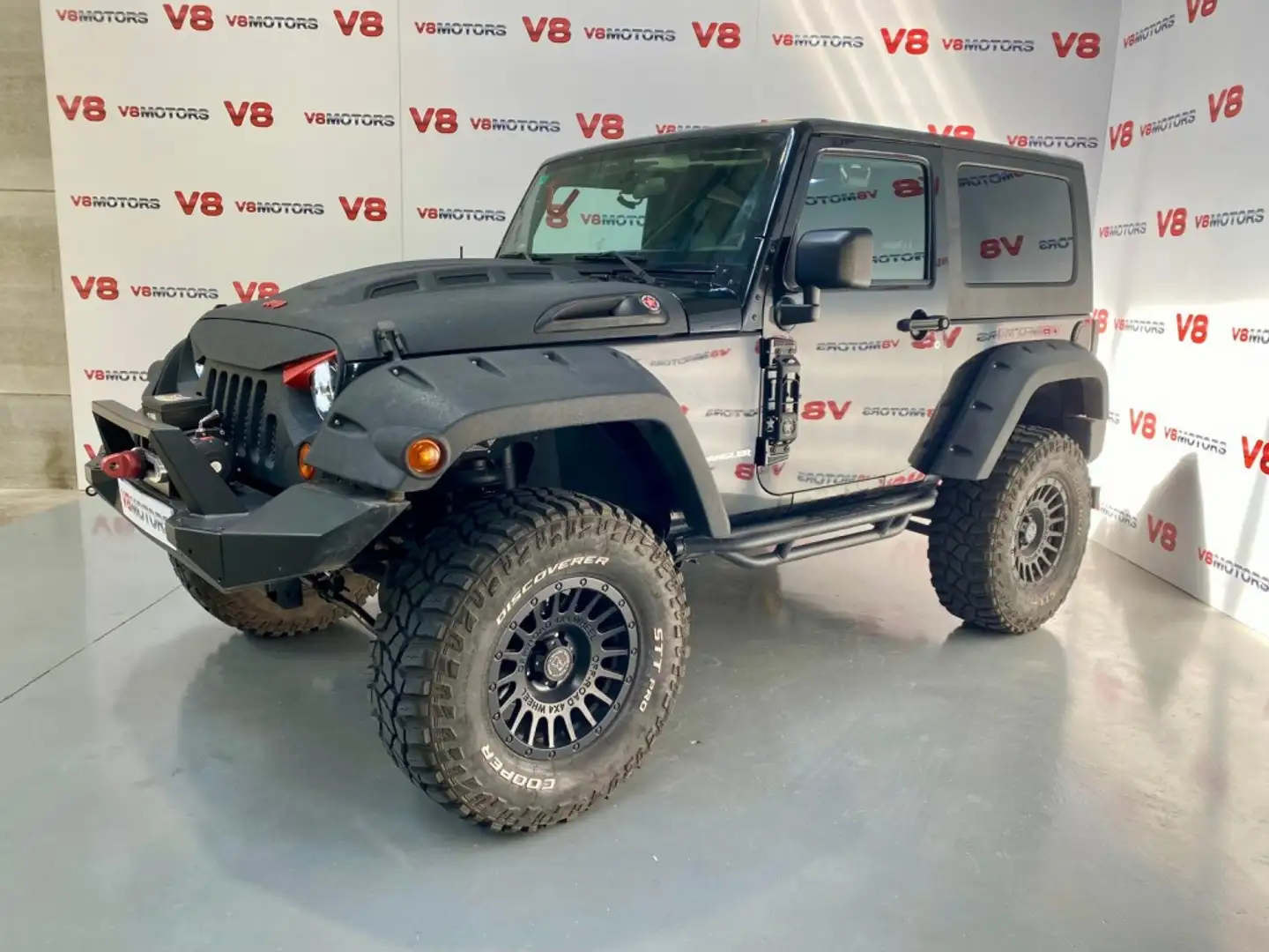 Jeep Wrangler 2.8CRD Rubicon AT Negro - 1