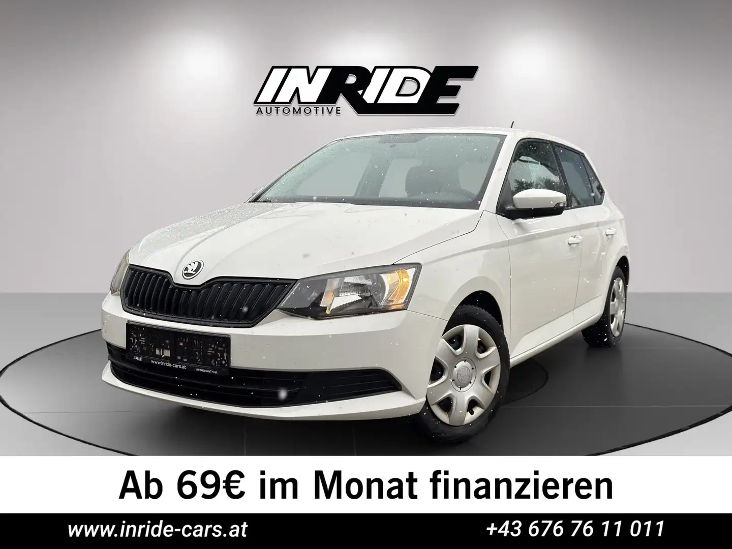 Skoda Fabia *Erstbesitz*8-Fach*Klima*Bluetooth Weiß - 1