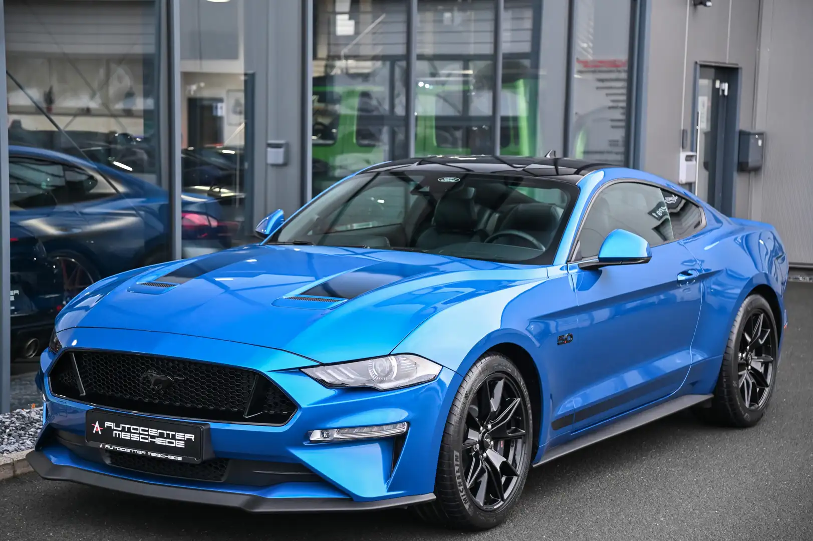 Ford Mustang Coupe 5.0 V8 Aut. GT 55-Paket* Carbon !* Bleu - 2
