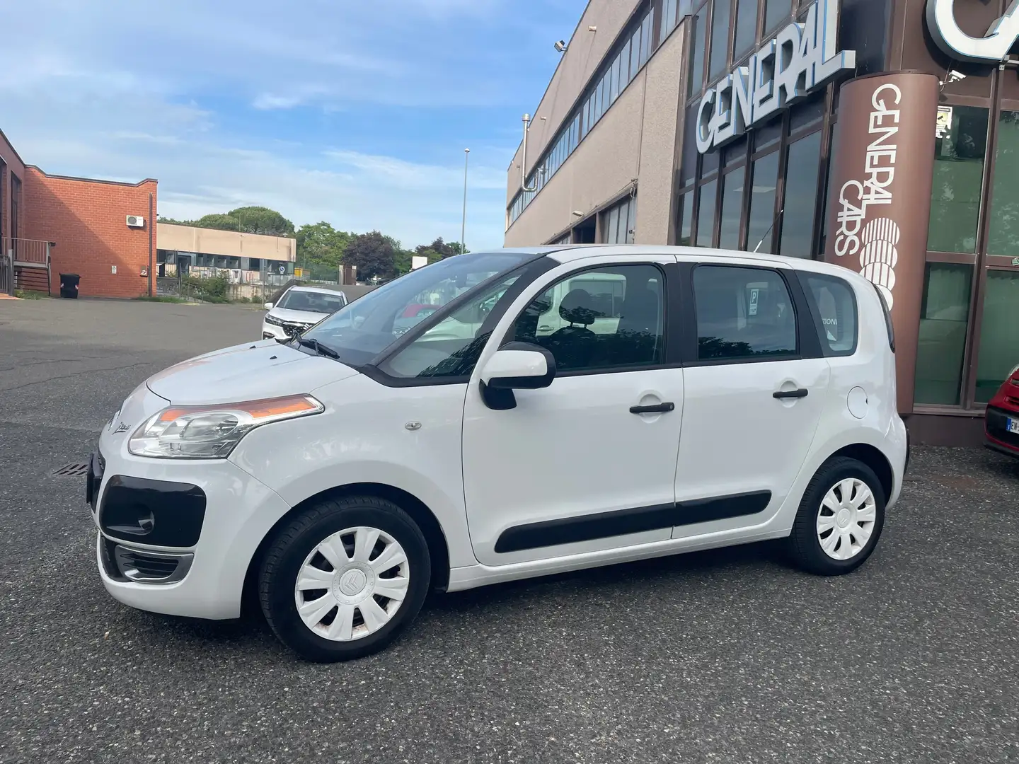 Citroen C3 Picasso 1.6 hdi 16v Attraction (Ideal) Fap Weiß - 2
