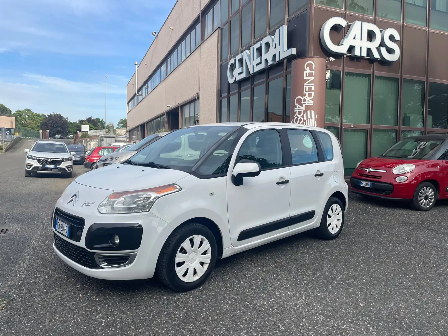 Citroen C3 Picasso 1.6 hdi 16v Attraction (Ideal) Fap Weiß - 1