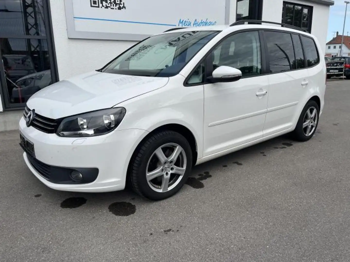 Volkswagen Touran 2,0 TDI Comfortline 7-Sitzer Navi Kamera Bianco - 2