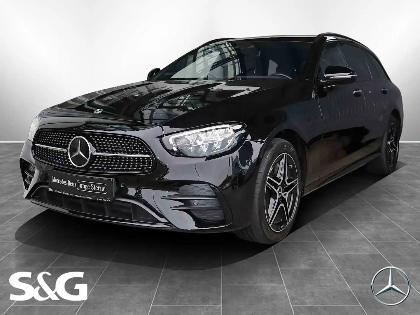 Mercedes-Benz E 300 de T AMG DISTRONIC+MEMORY+KAMERA+MBUX+18" Schwarz - 1