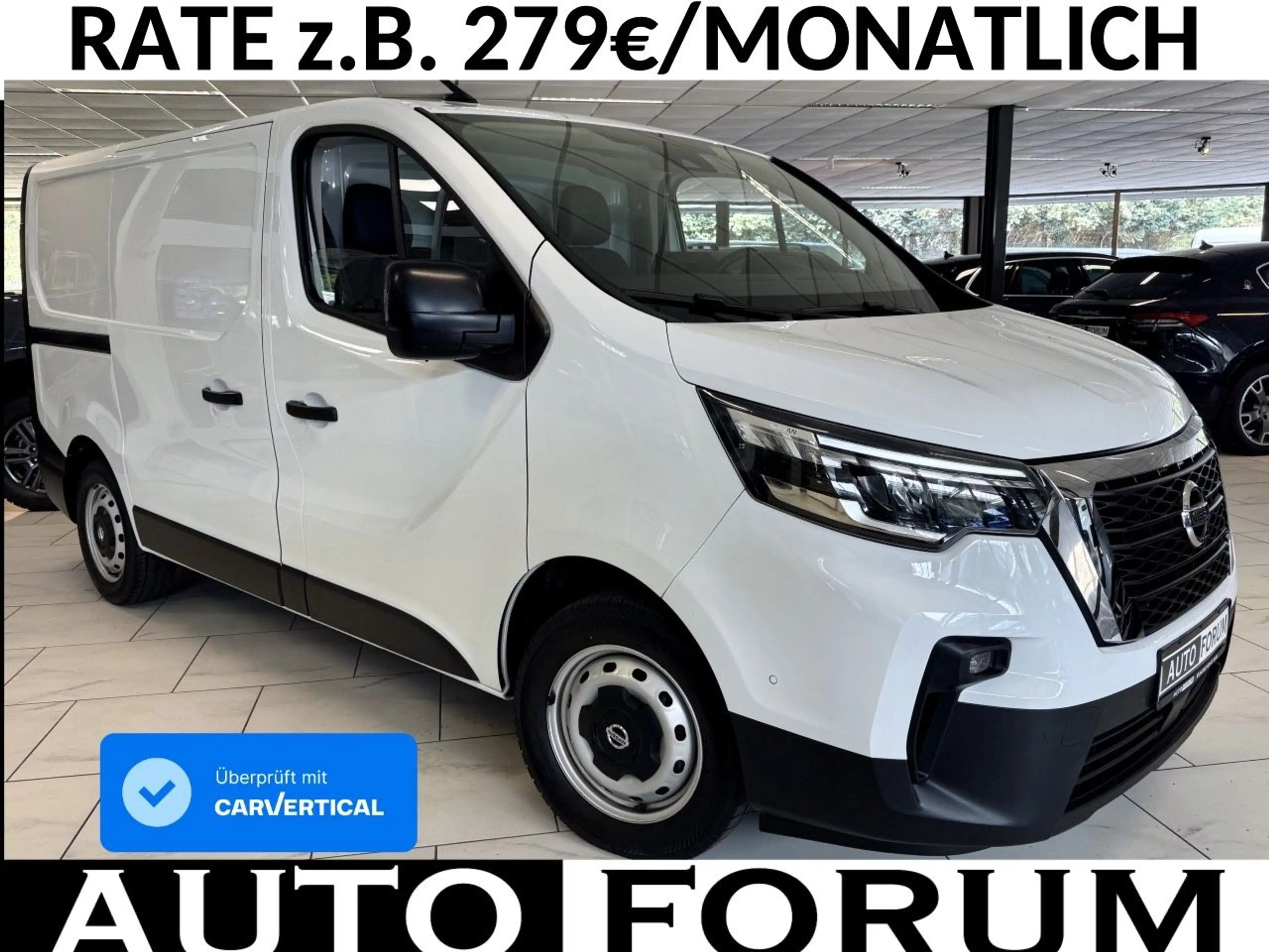 Nissan Primastar 2.0 D L1H1 AUTOMATIK CAM NAVI TEMPOMAT