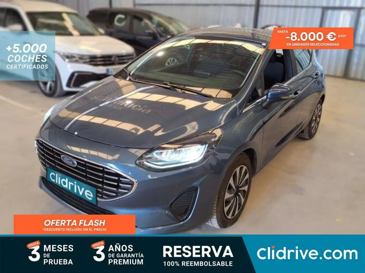 Ford Fiesta 1.1 ITVCT 55kW 75CV Trend 5p Azul - 1