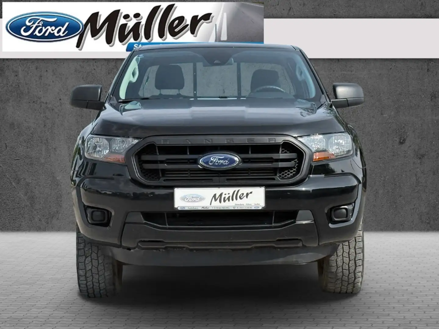 Ford Ranger XL Extrakabine 4x4 2.0 TDCi Zwart - 2