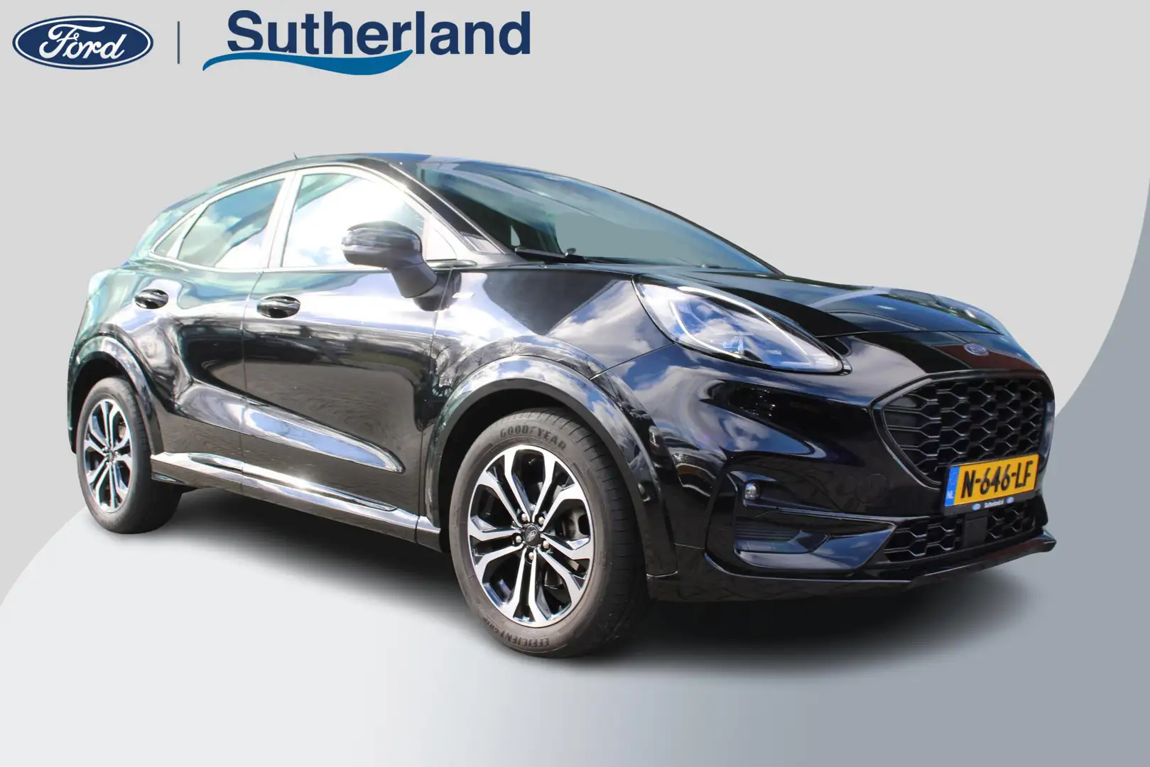 Ford Puma 1.0 EcoBoost Hybrid ST-Line | Airco | Cruise Contr Zwart - 1