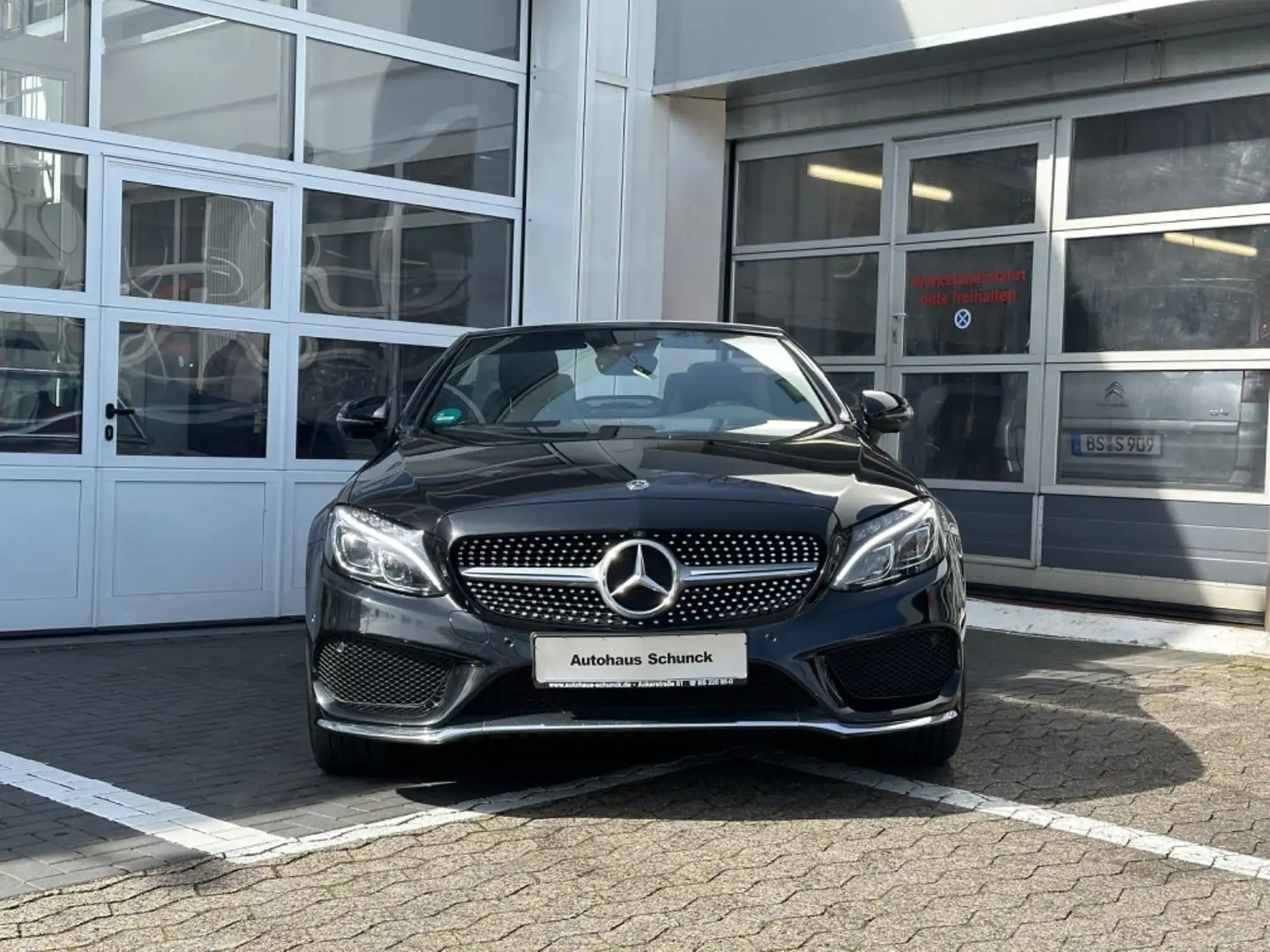 Mercedes-Benz C 400 CABRIO AMG/BURMESTER/AIRSCARF/LEDER/360CAM Schwarz - 2