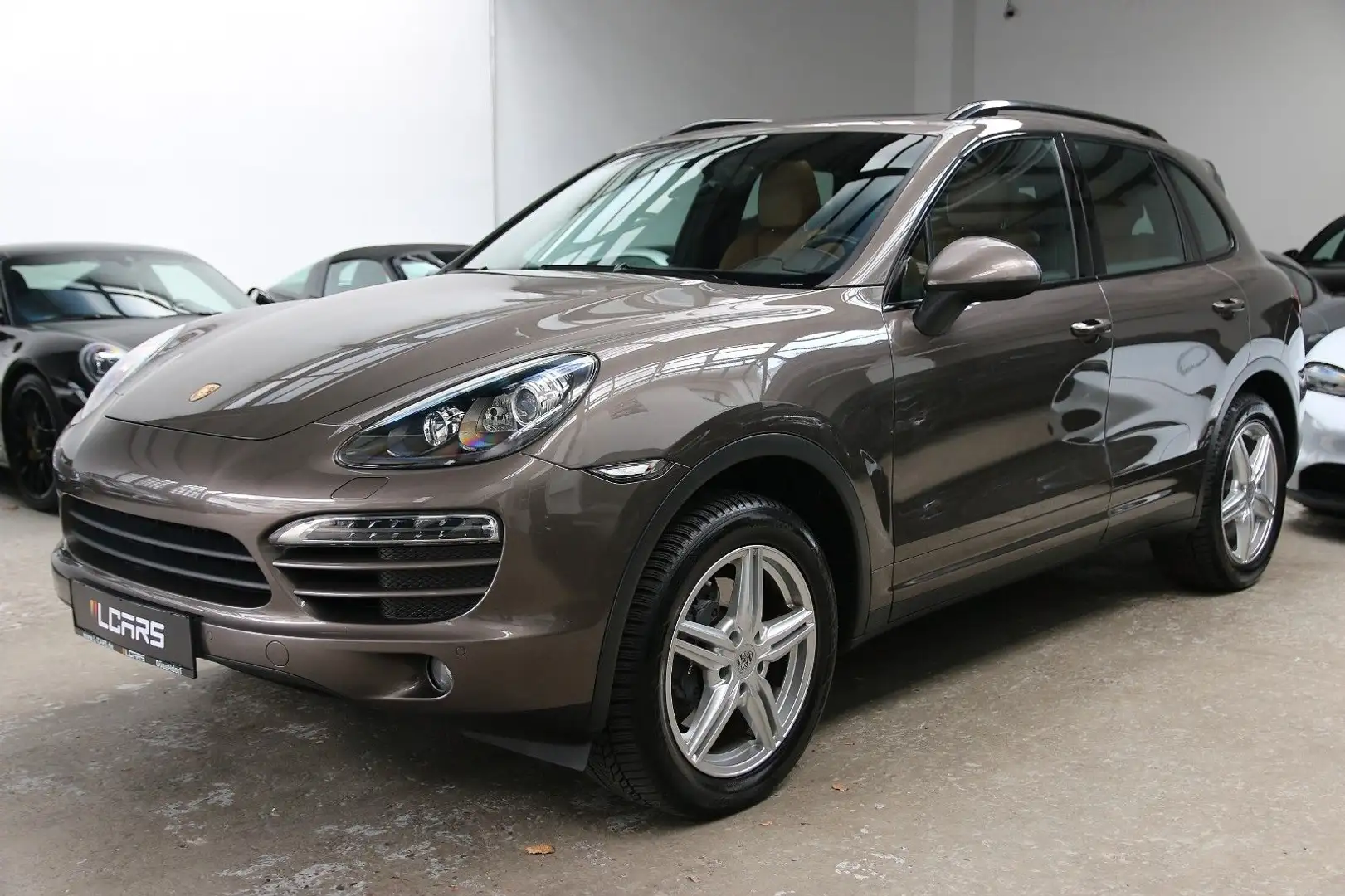Porsche Cayenne 3.6 Naturleder Panorama PDLS Luftfederun Bruin - 2