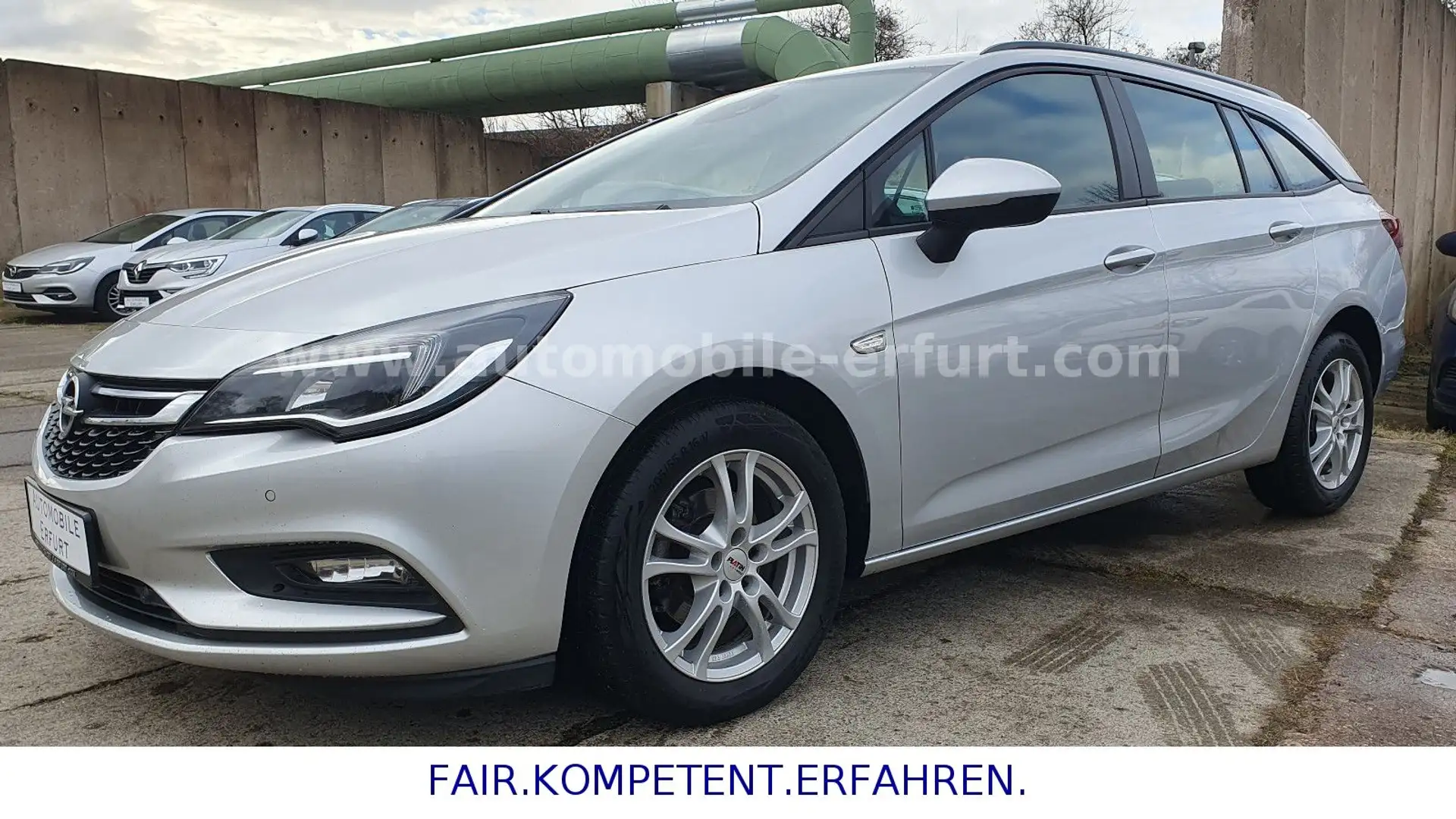 Opel Astra 8xAstra K Sports Tourer Business*1.HD*NAVI*SHZG Argent - 1