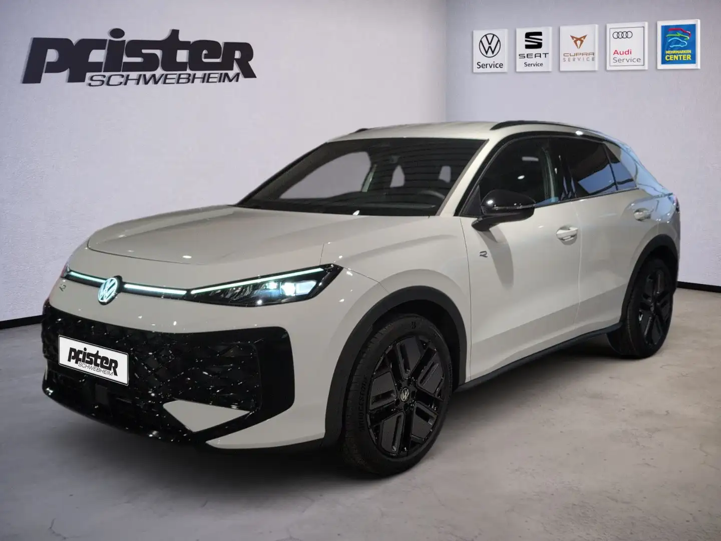 Volkswagen T-Roc 1.5 eTSI OPF DSG R-Line Weiß - 1