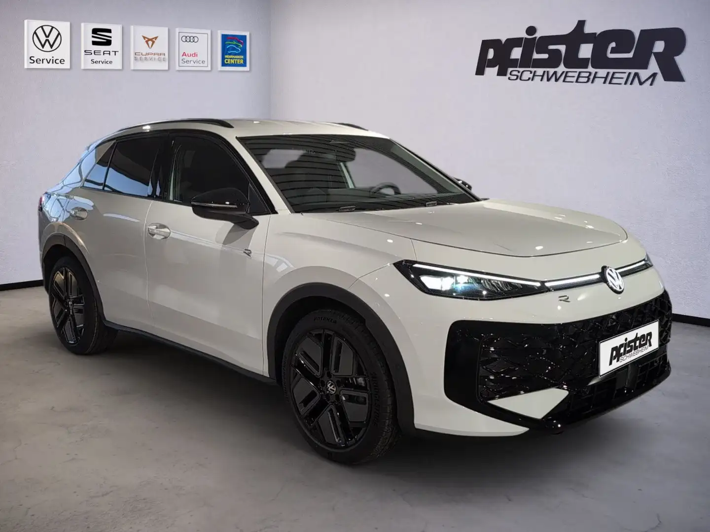 Volkswagen T-Roc 1.5 eTSI OPF DSG R-Line Weiß - 2