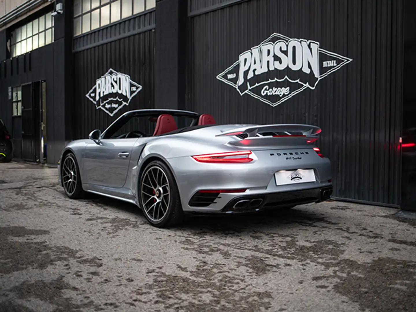 Porsche 991 Turbo Cabriolet PDK Plateado - 2