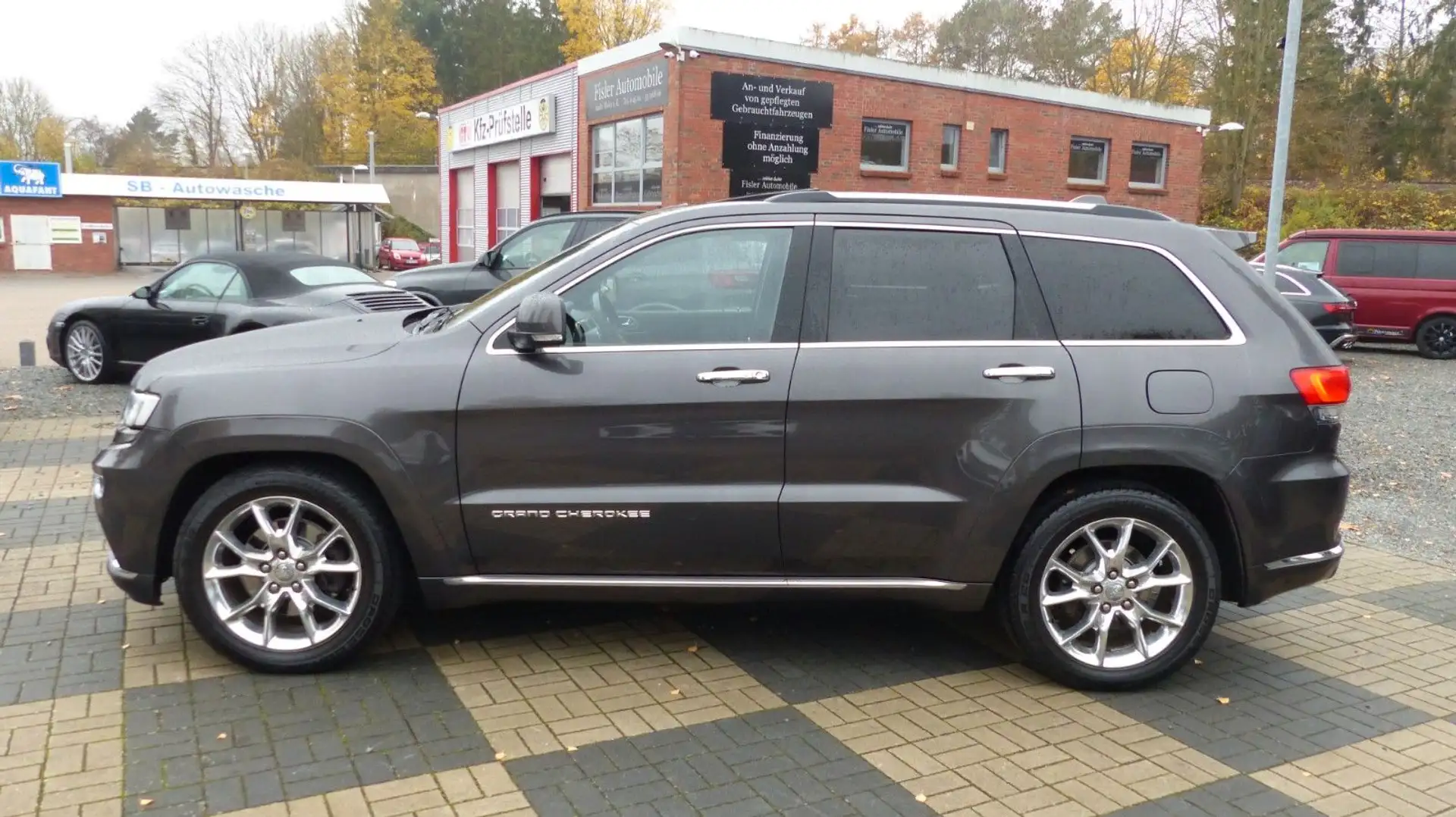 Jeep Grand Cherokee 3.0 CRD Summit ACC Pano AHK Grau - 2
