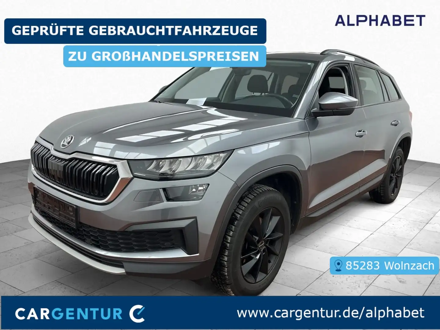 Skoda Kodiaq 1.5 TSI ACT Active LED Navi Facelift PDC Gris - 1