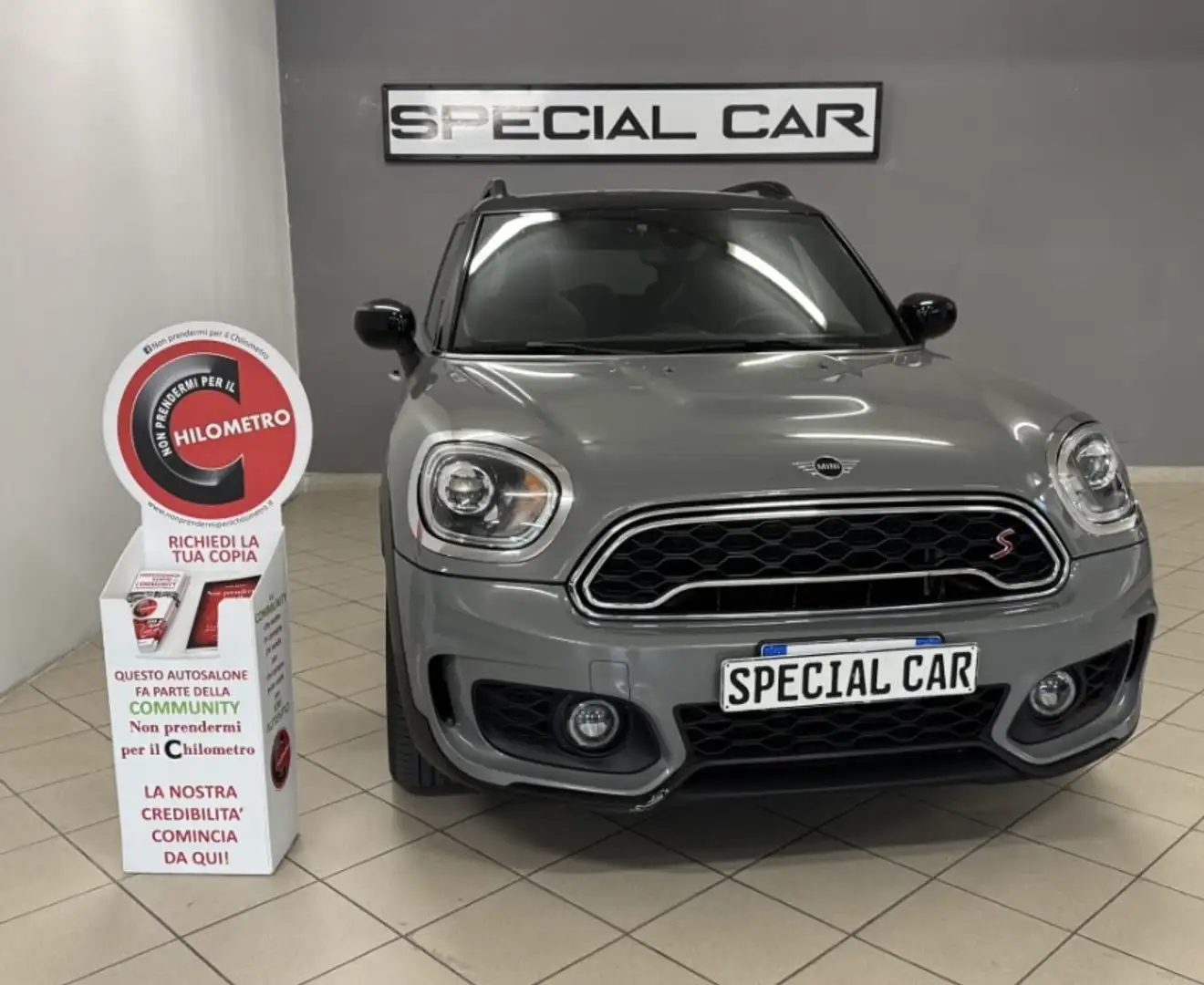 MINI Cooper S Countryman 2.0 JCW 192CV automatica Italiana!! Grigio - 1