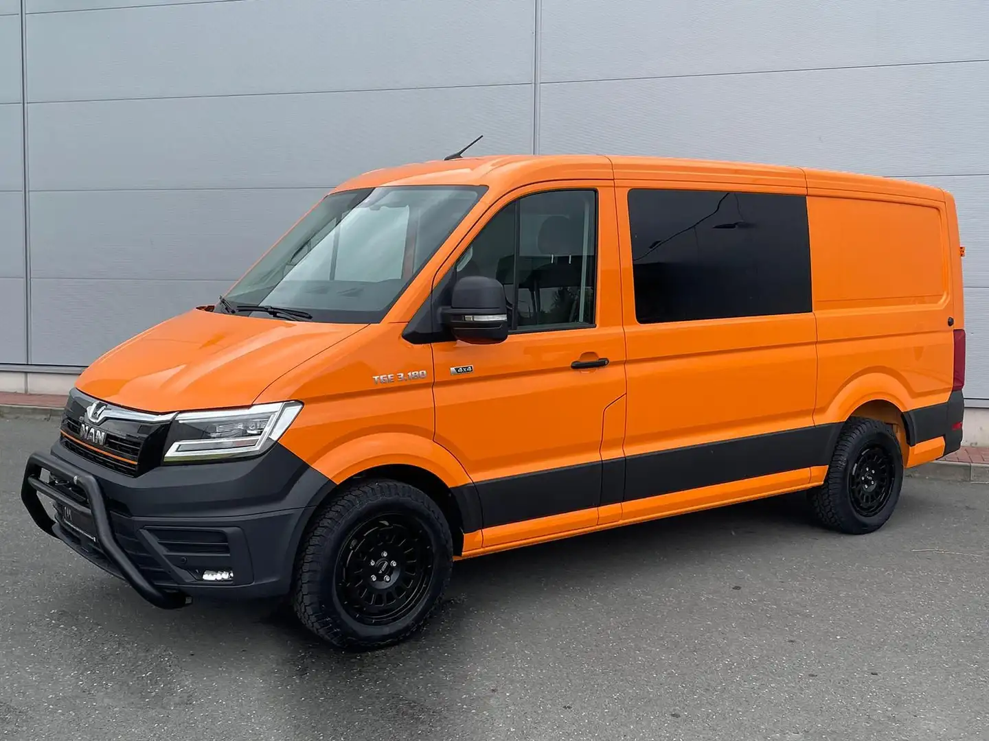 MAN TGE 3.180 MIXTO L3H2 4x4 AUTOM ACC NAV SITZHZ Оранжевий - 1