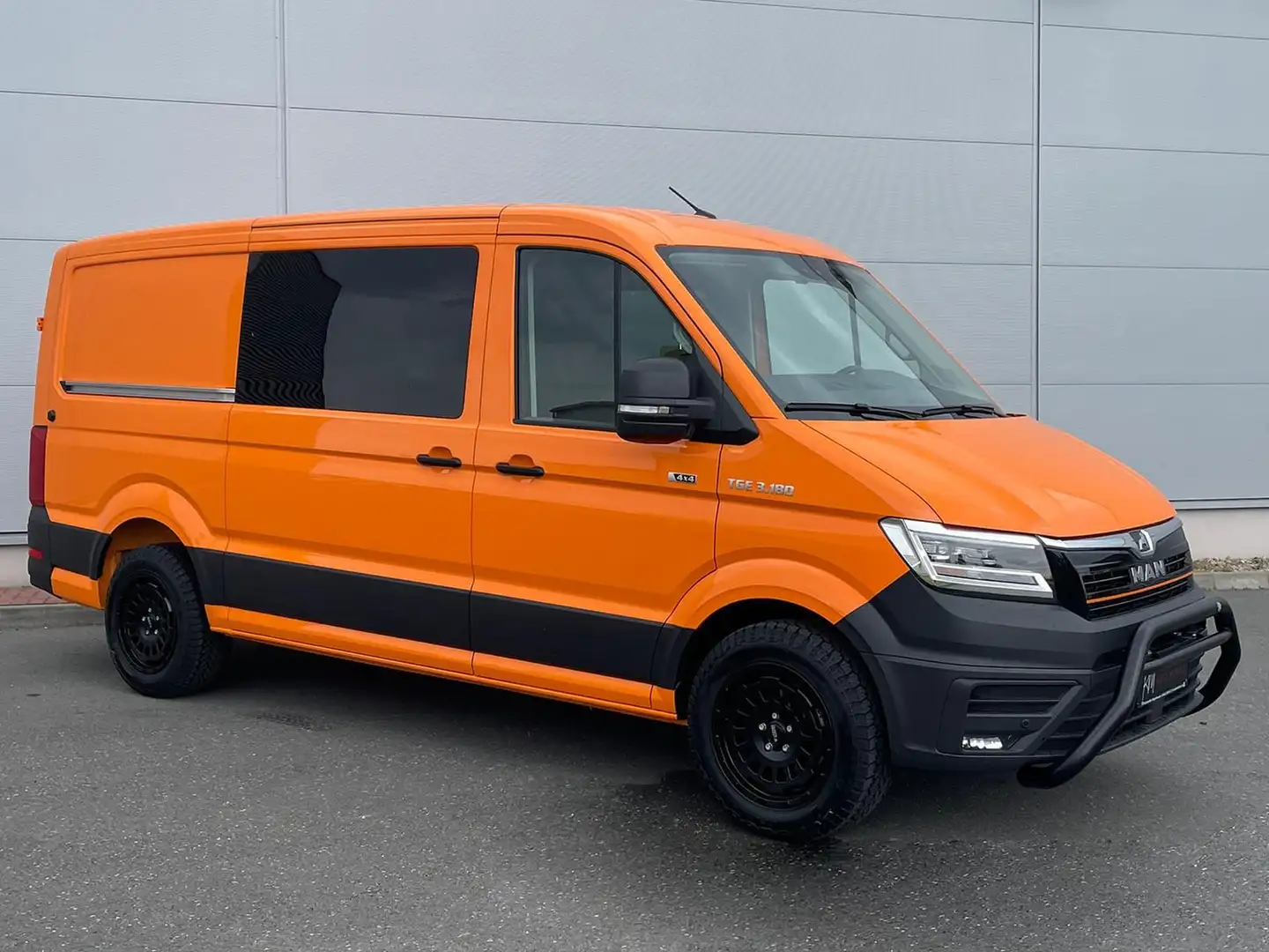 MAN TGE 3.180 MIXTO L3H2 4x4 AUTOM ACC NAV SITZHZ Оранжевий - 2