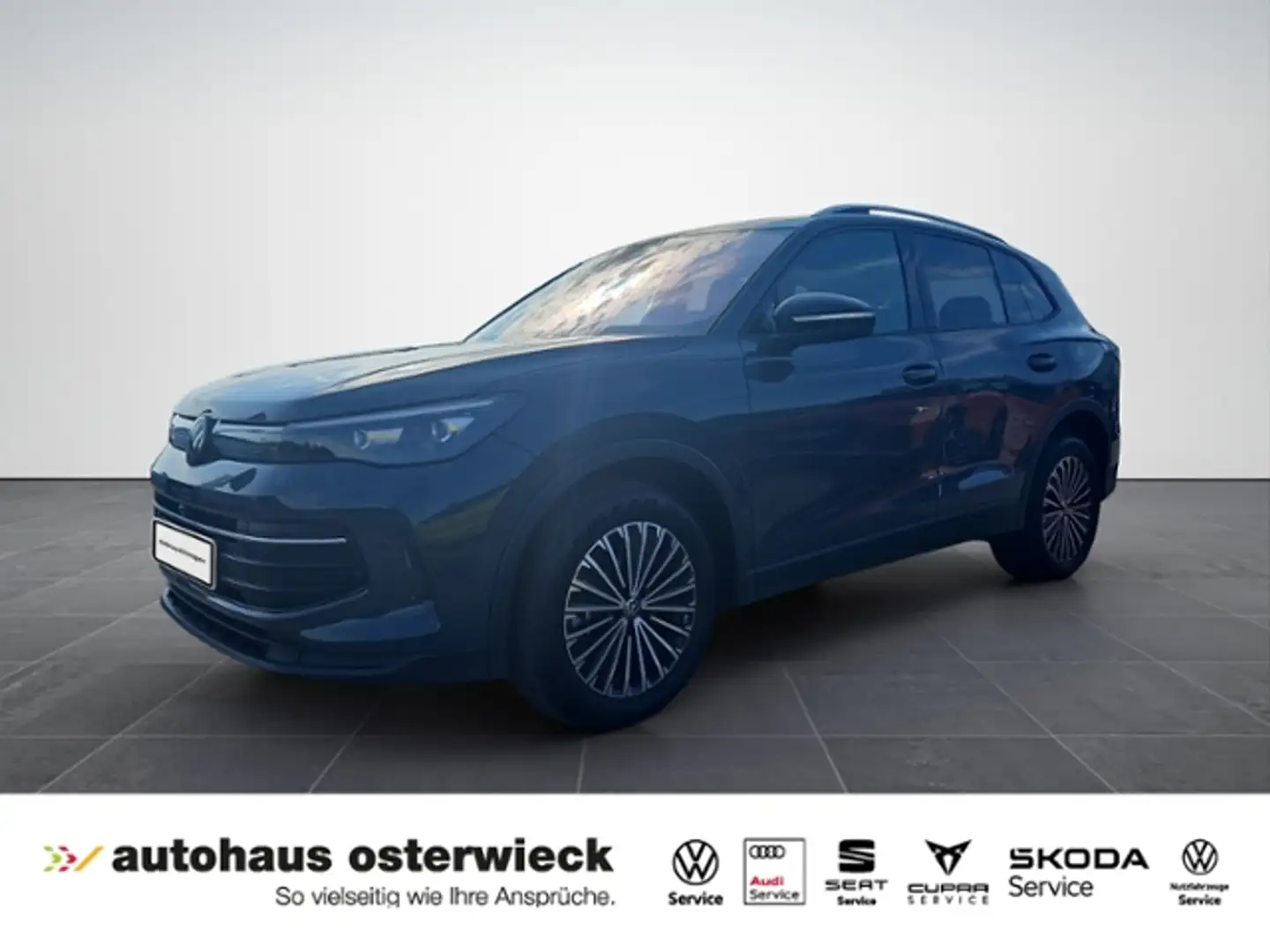 Volkswagen Tiguan 2.0 TDI Goal 4Motion AHK LED Grau - 1