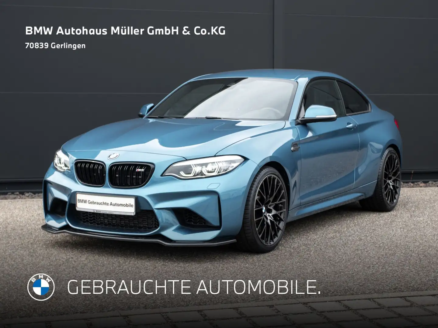 BMW M2 Coupé DKG VMax NaviPro Performance AdaptLED Albastru - 2