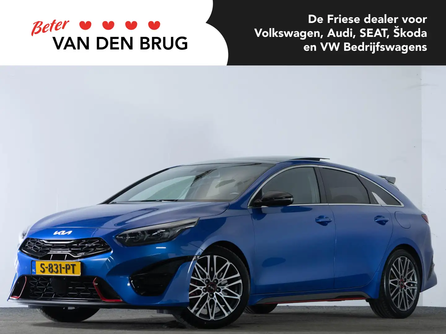 Kia ProCeed / pro_cee'd GT 1.6 T-GDi 204 PK | LED | Panoramadak | JBL Audi Bleu - 1
