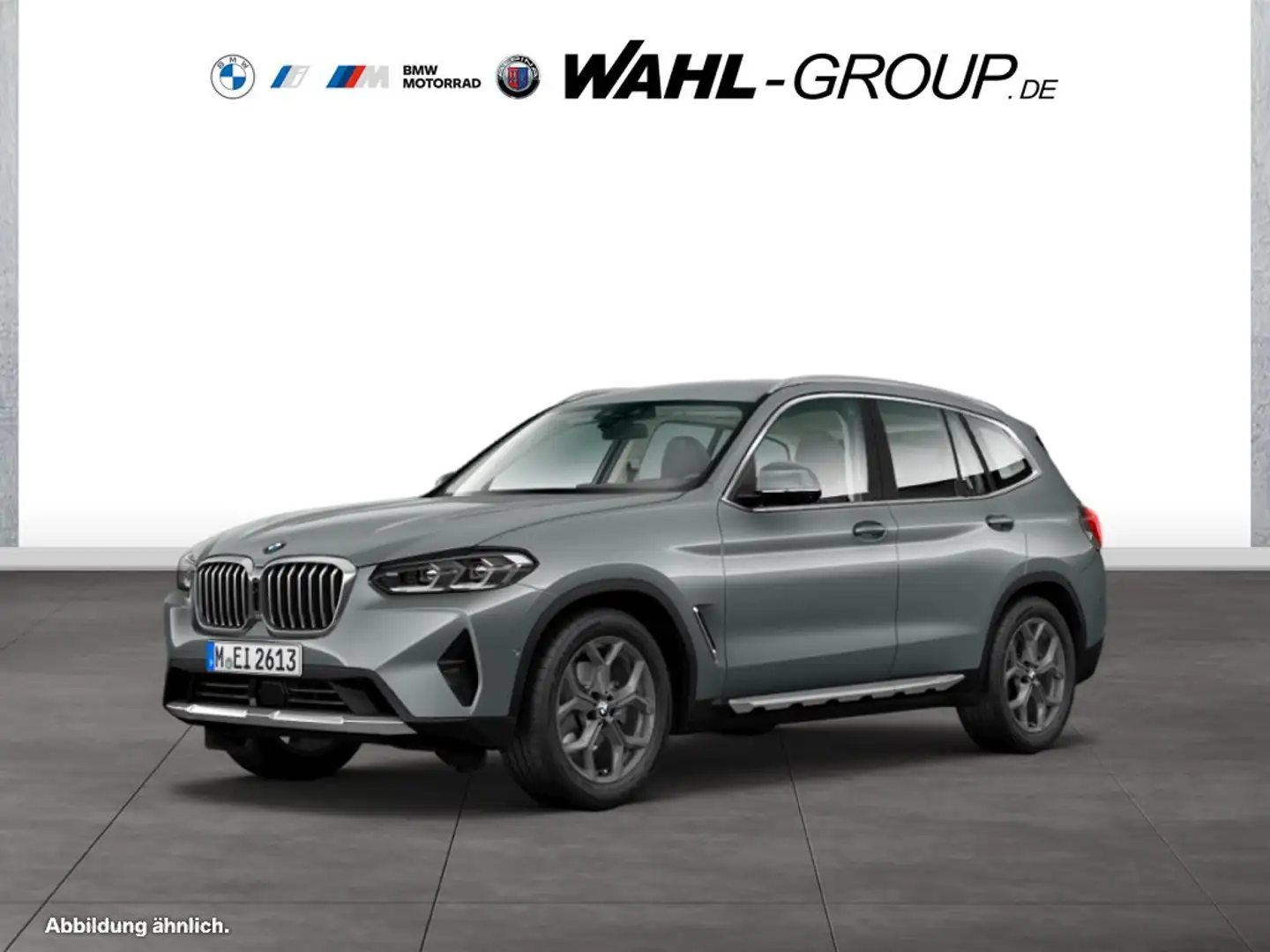BMW X3 xDrive20d LC PROF AHK SPORTSITZE HIFI DAB    PARKA Grau - 1