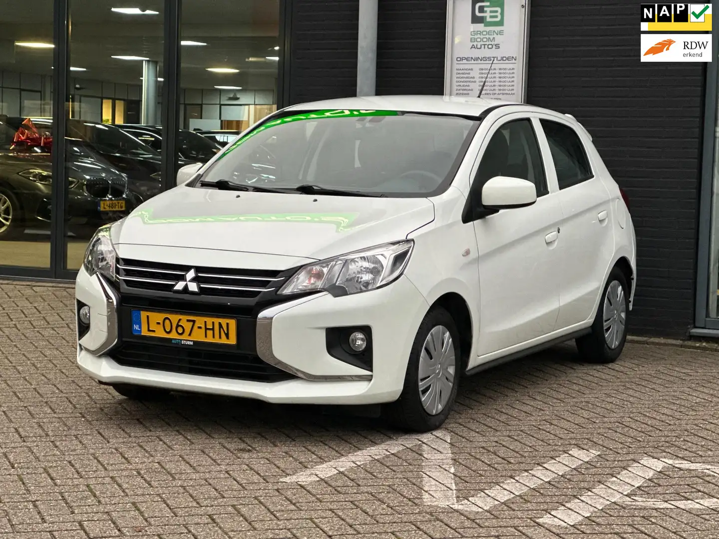 Mitsubishi Space Star 1.2 Cool+/1STE EIG/NAVI/AIRCO/NL-AUTO NAP!! Blanco - 1