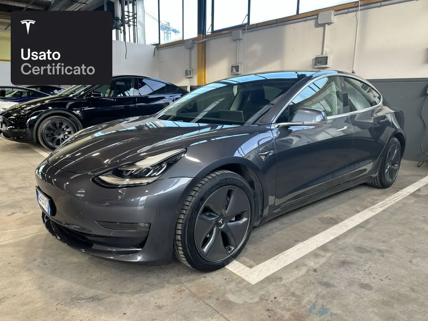 Tesla Model 3 Long Range AWD Argento - 2
