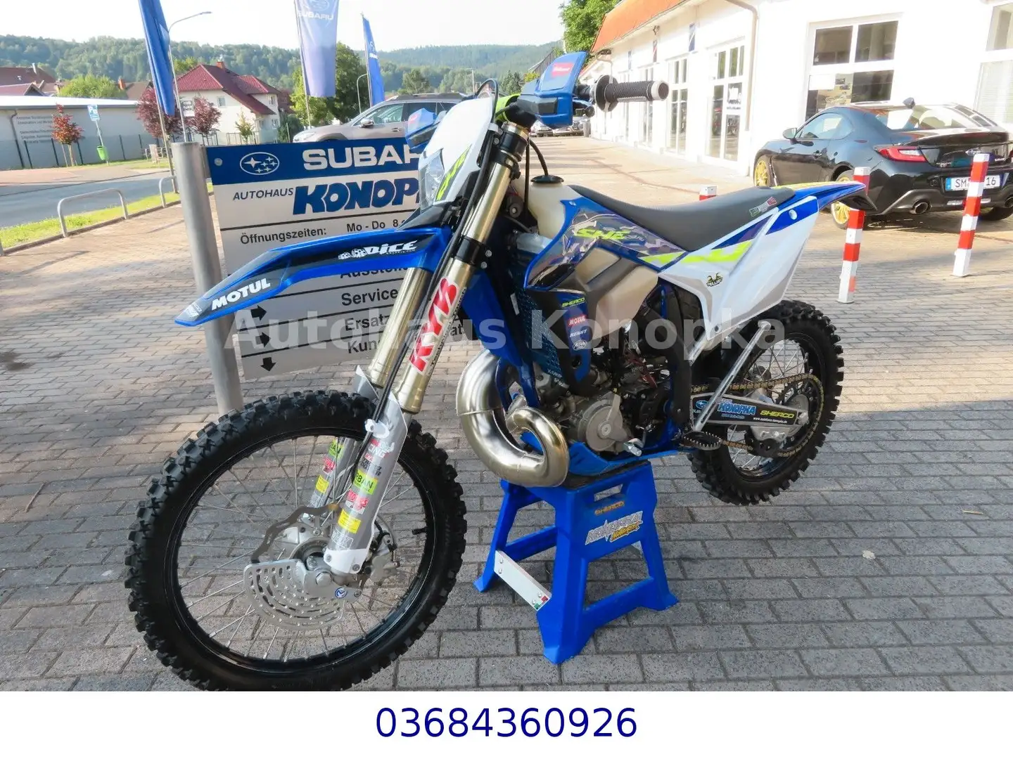 Sherco 250 SEF actory 2023 136BH+Zubehör 4,99% Blau - 1