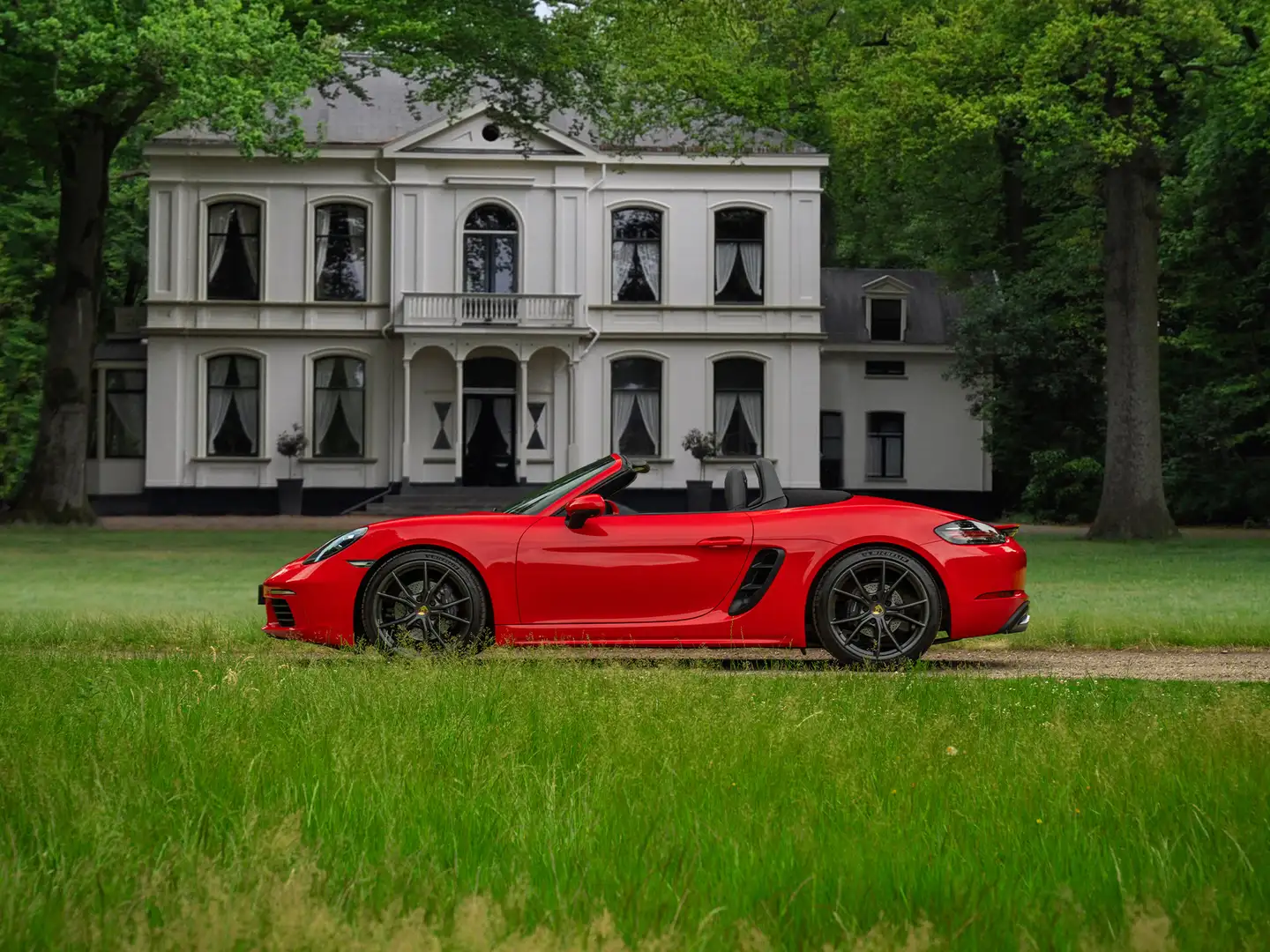 Porsche 718 Boxster 2.0 | PDLS | Sportuitlaat | Indisch Rood | Rood - 1