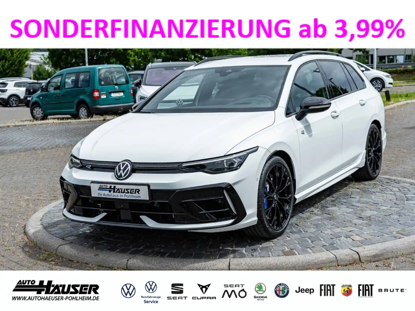 Volkswagen Golf Variant VIII R 2.0 TSI DSG 4Motion PERFORMANCE AHK DCC HUD Blanco - 1