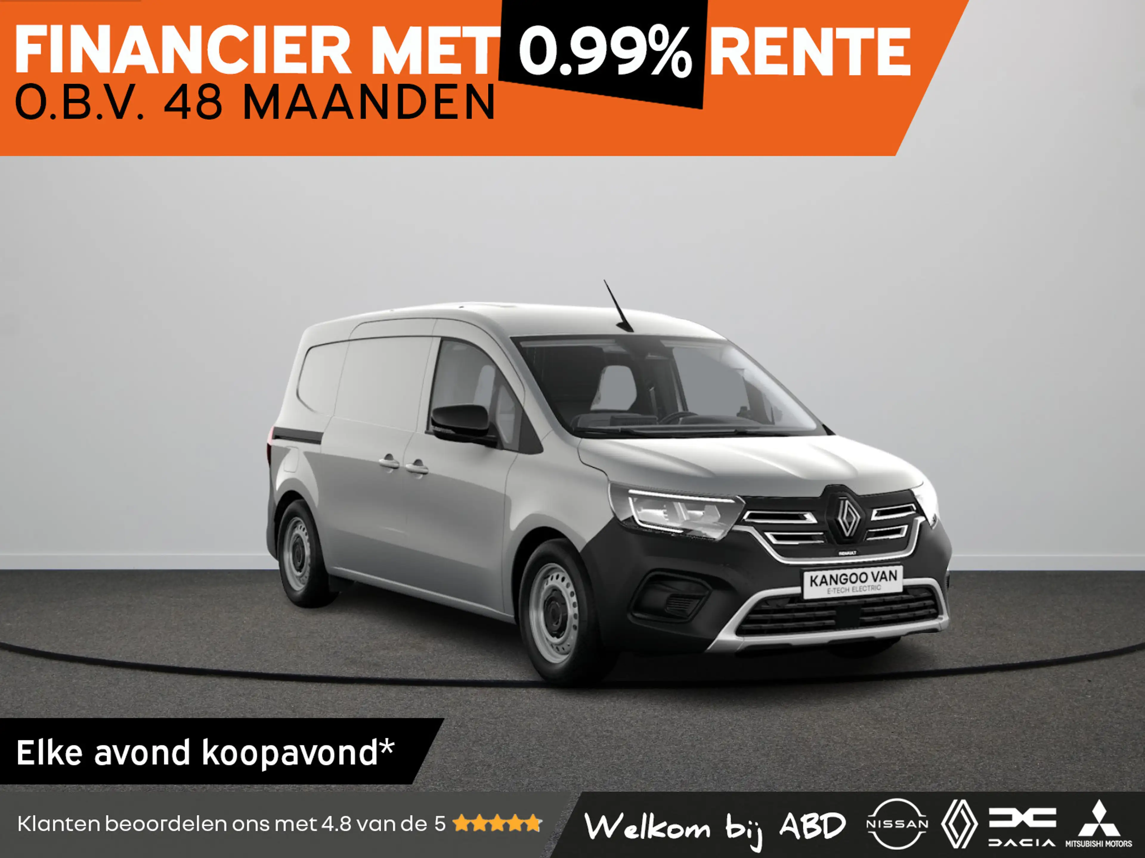 Renault Kangoo Extra 44 kWh | Achteruitrijcamera | Easy & Safe dr
