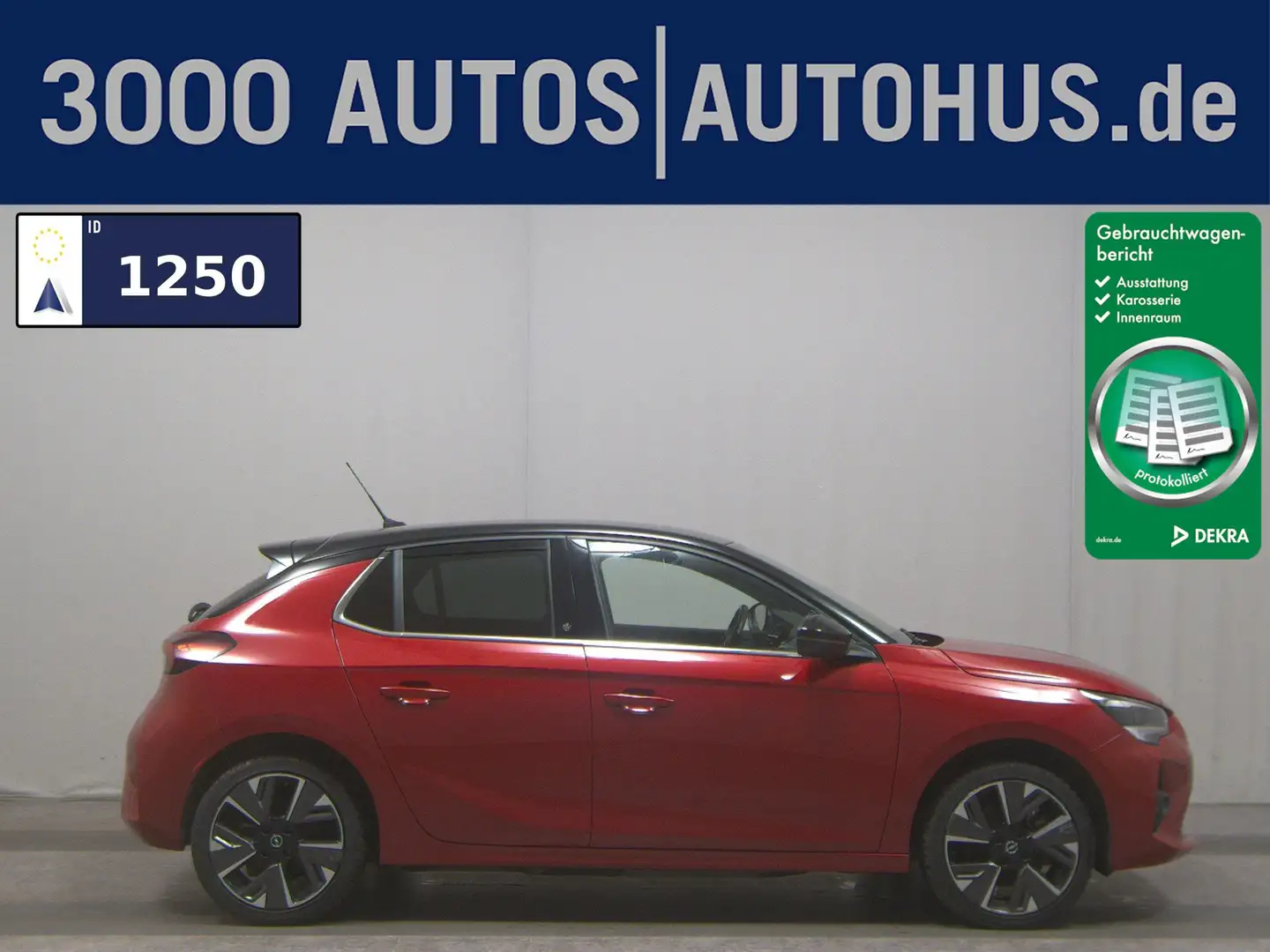 Opel Corsa-e Ultimate Leder Navi LED Shz PDC Ambiente Rojo - 1