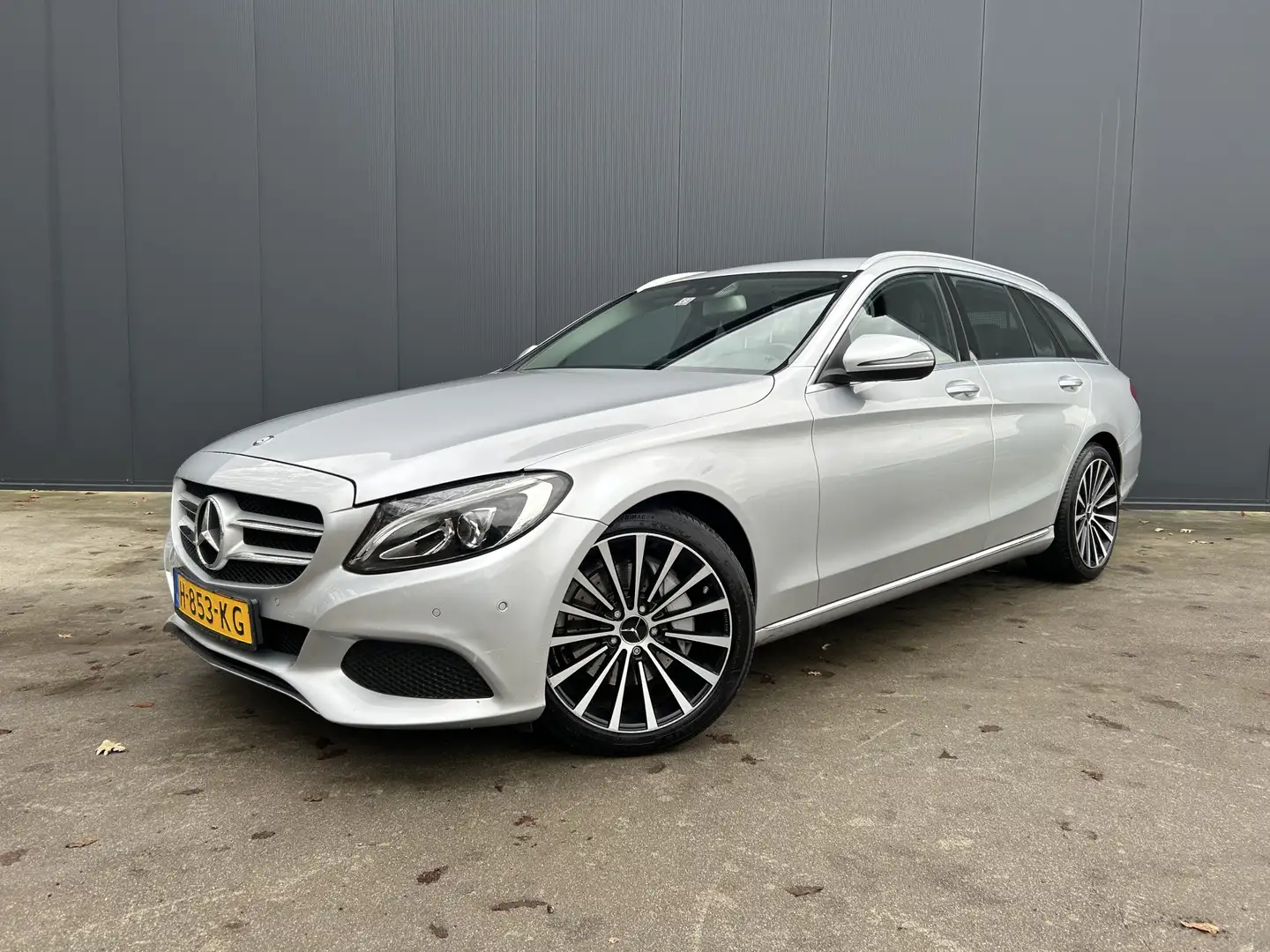 Mercedes-Benz C 250 Estate AUTOMAAT CAMERA HALF LEER LED NAVI CRUISE E Zilver - 1