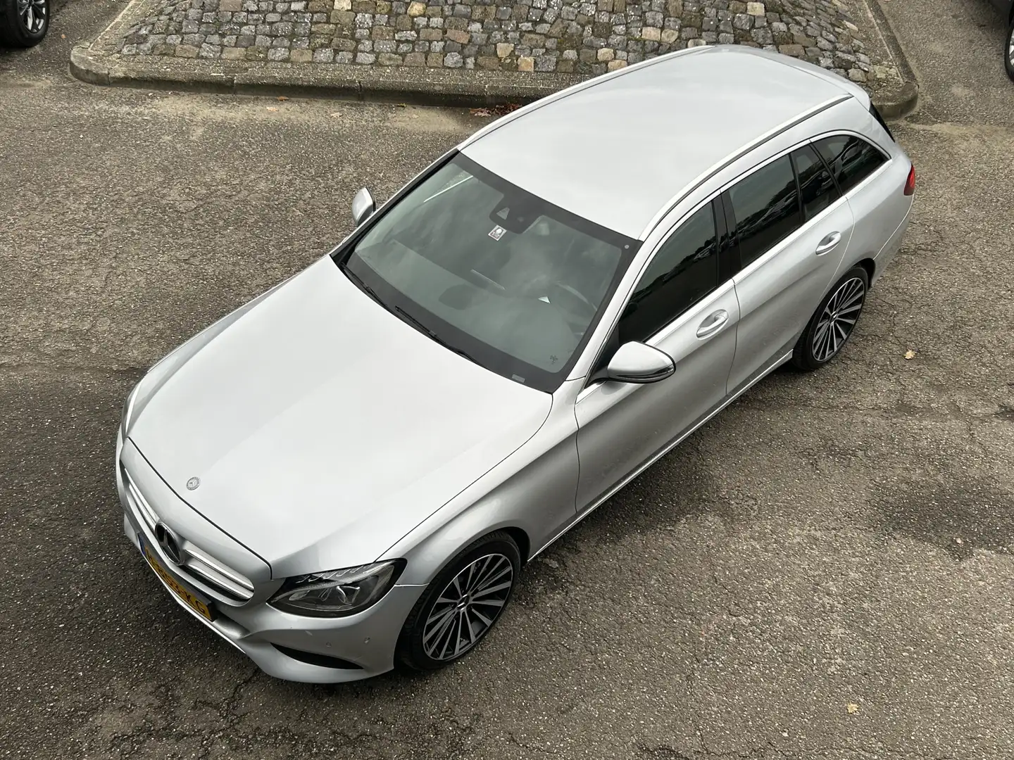 Mercedes-Benz C 250 Estate AUTOMAAT CAMERA HALF LEER LED NAVI CRUISE E Zilver - 2