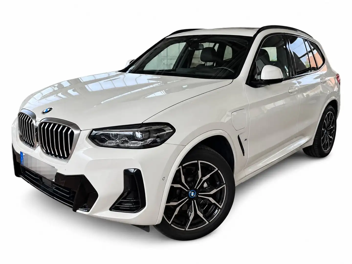 BMW X3 xDrive30e *M-SPORT*M-AERO*AHK*VOLL-LEDER*HEAD-UP*360 KAMERA*ACC/ASSIST*LIVE COCKPIT*HARMAN KARDON*KEYLESS*SHADOW LINE* Weiß - 1