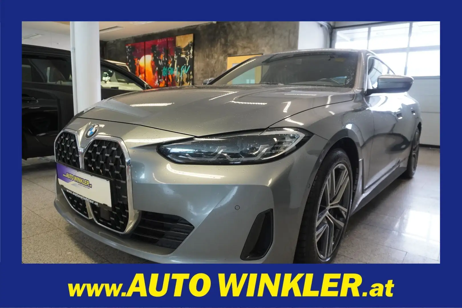 BMW 430 i Gran Coupe Aut. MY23/LED/Virtual/Leder/SHZ Grau - 1
