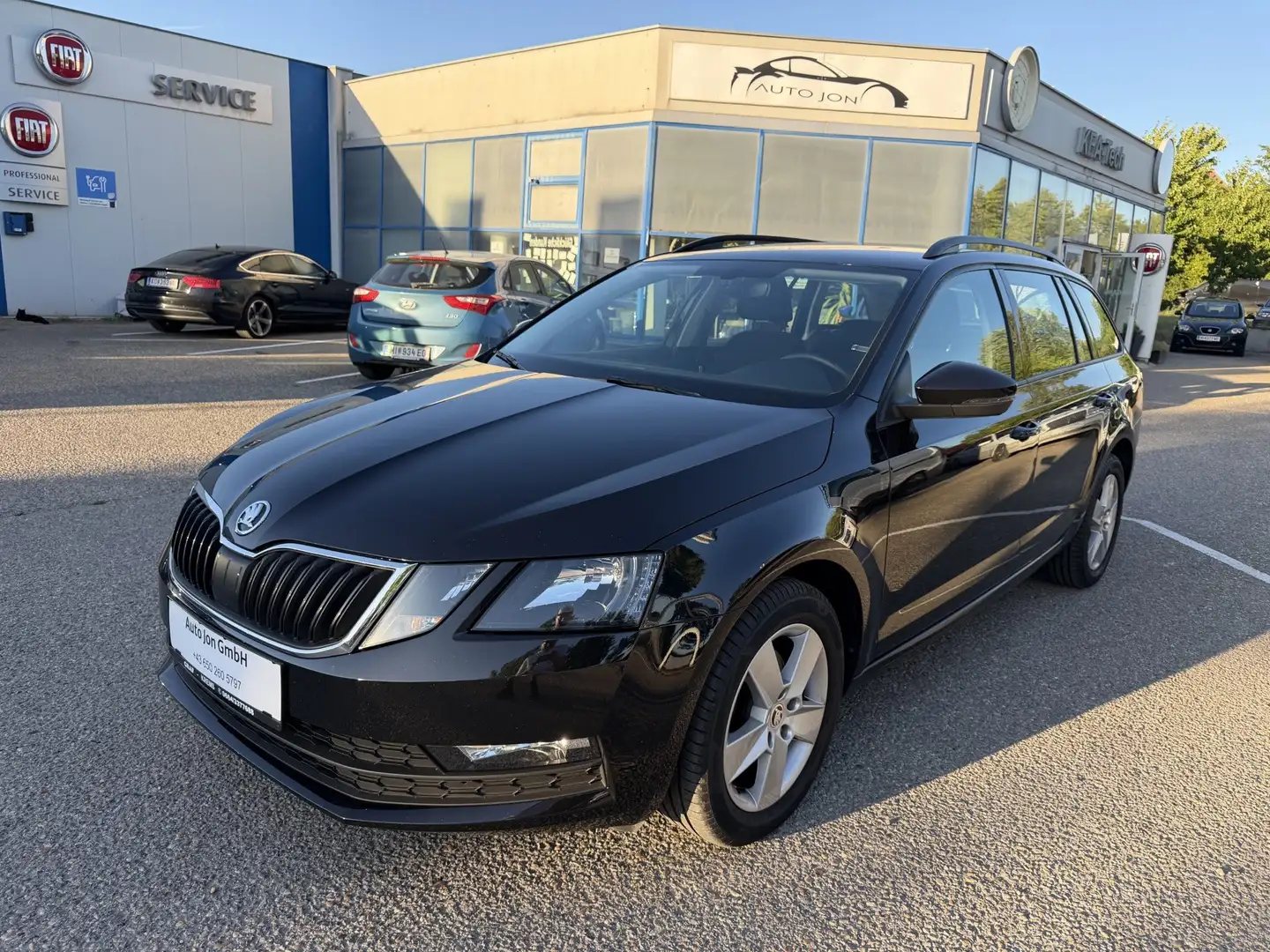 Skoda Octavia Ambition Kombi*2,0l TDI*DSG*1Besitz*MwSt.*Pick NEU Schwarz - 1