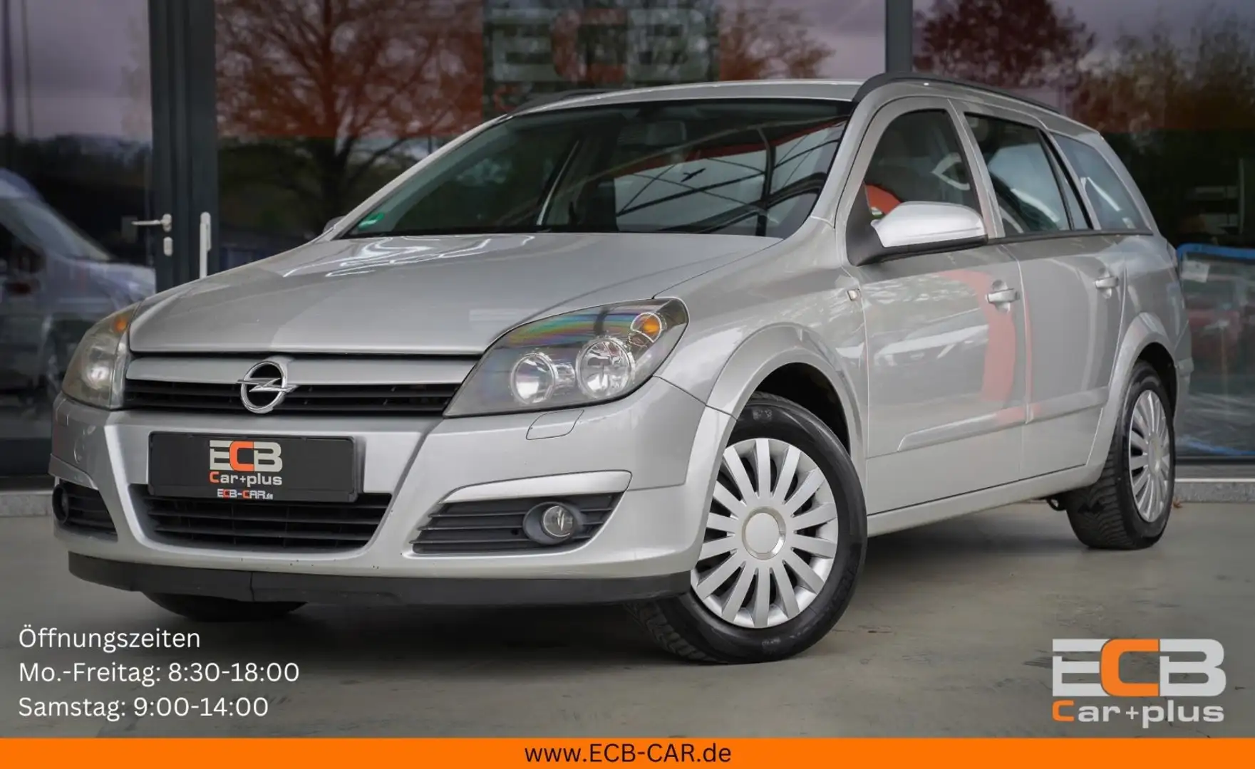 Opel Astra H Caravan Edit. *Klima/8-fach bereift/AHK* Silber - 1