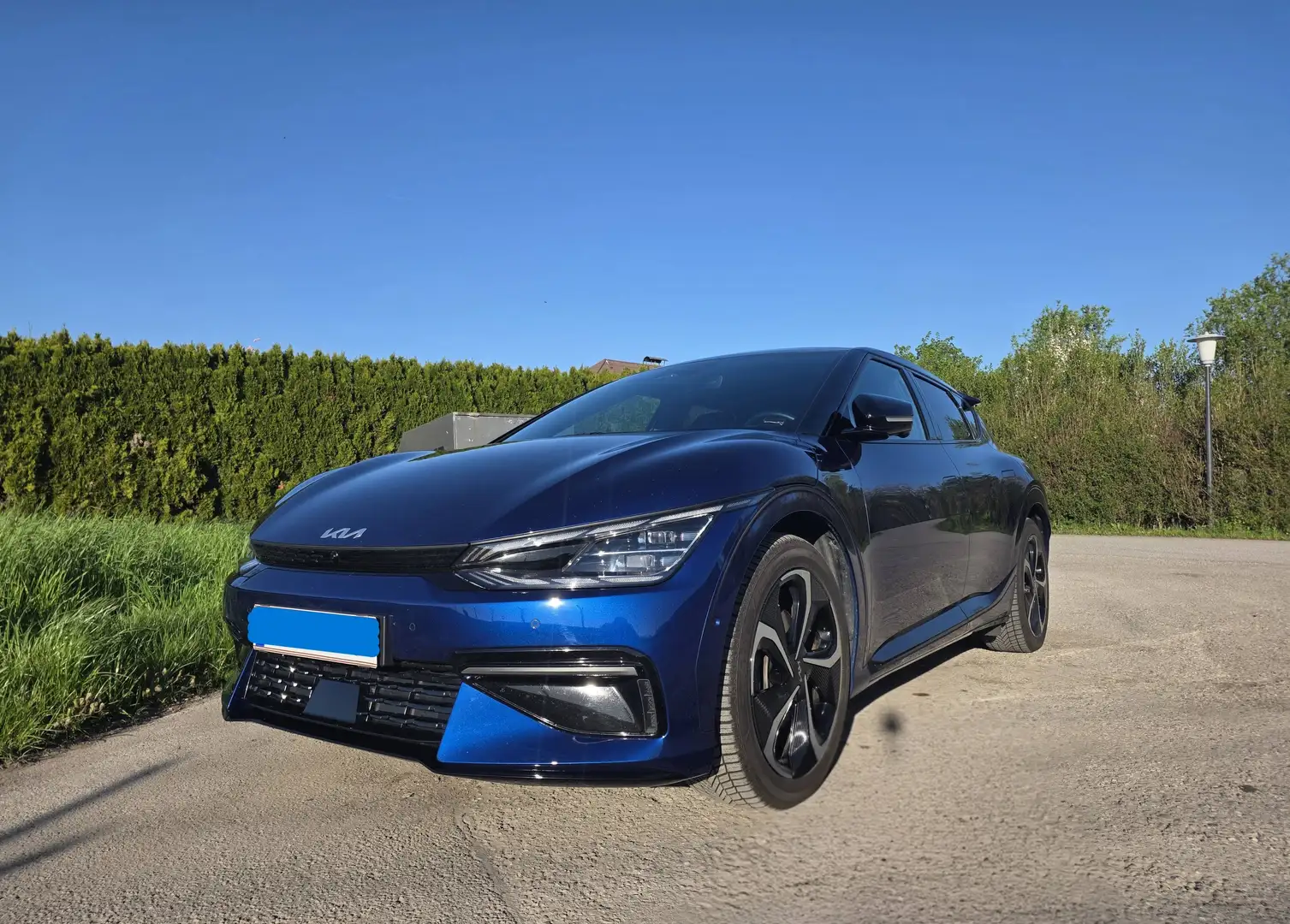 Kia EV6 EV6 AWD 77,4kWh GT-Line Premium Aut. GT-Line Premium Blau - 1